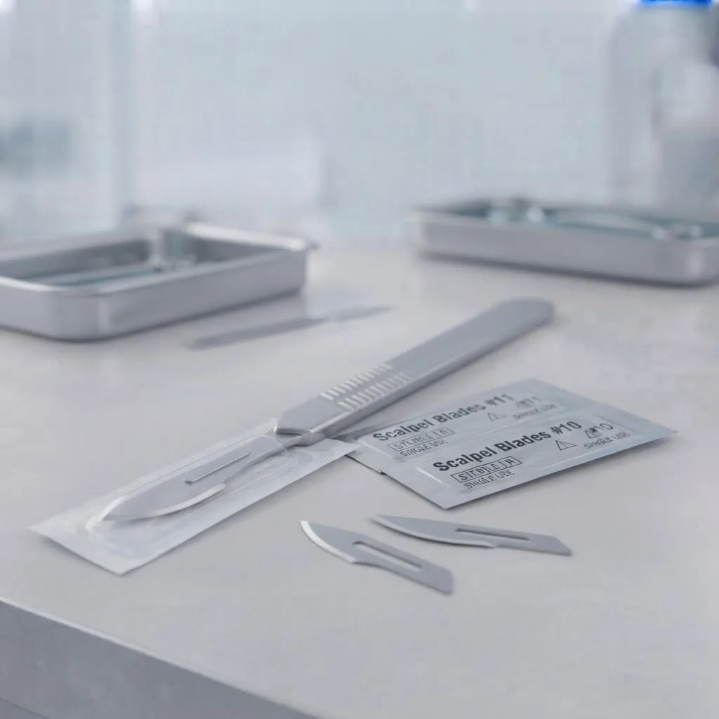 Scalpel Handle + Blades